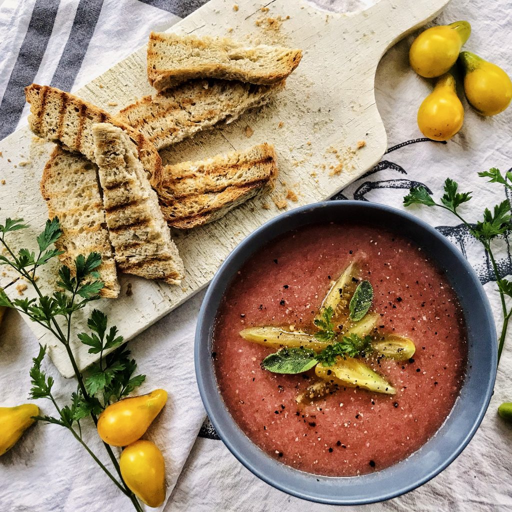 Pomidorowe gazpacho